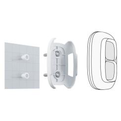 Аксессуар для охранных систем Ajax DoubleButton Holder біла Фото 1