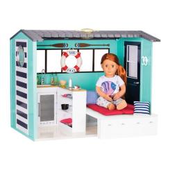 Игровой набор Our Generation Пляжный дом с аксессуарами Фото 4