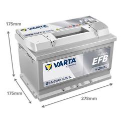 Аккумулятор автомобильный Varta Blue Dynamic START-STOP 65Ah Фото 2