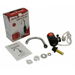 Проточный водонагреватель Grunhelm EWH-1X-3G-BLC Фото 8