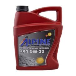 Моторное масло Alpine 5W-30 DX1 4л Фото