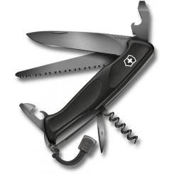 Нож Victorinox RangerGrip 55 Onyx Black Фото