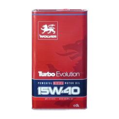 Моторное масло Wolver Turbo Evolution 15W-40 5л Фото