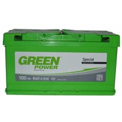 Аккумулятор автомобильный GREEN POWER 100Ah Фото