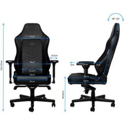 Кресло игровое Noblechairs Hero Black Фото 8