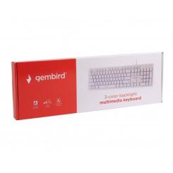 Клавиатура Gembird KB-UML3-01-W-UA USB White Фото 4