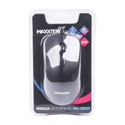 Мышка Maxxter Mc-3B01 USB Black Фото 3