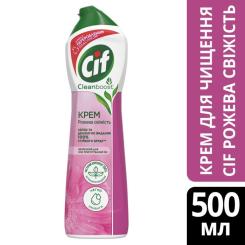 Крем для чистки кухни Cif Розовая Свежесть 500 мл Фото 2