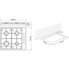 Варочная поверхность Jantar HSR 60 IS EF Фото 10