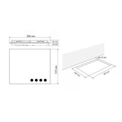 Варочная поверхность Eleyus IMPREZA 60 BG CF Фото 8