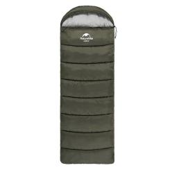 Спальный мешок Naturehike U350 NH20MSD07 Hollow Cotton Left Green Фото