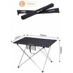 Туристический стол Naturehike NH20JJ020 L Aluminium Black Фото 2