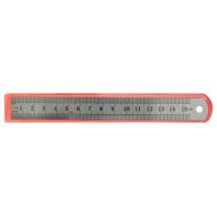 Линейка H-Tone стальная 15 см Фото 2