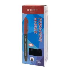 Маркер H-Tone водостойкий 1-2 мм, красный Фото 2