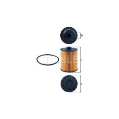 Фильтр масляный Mahle OX983DECO Фото 6