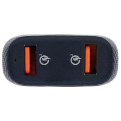 Зарядное устройство Gembird 2 port 36W QC3.0 Фото 1