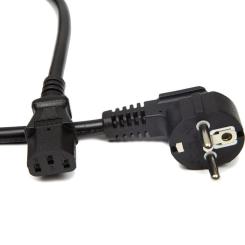 Кабель питания PowerPlant C13, 220V, 3x1.5, Cu, 1м Фото