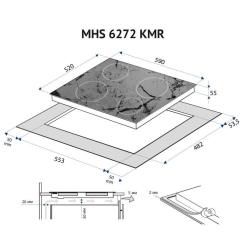 Варочная поверхность Minola MHS 6272 KMR Фото 8