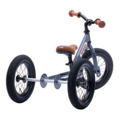 Беговел Trybike триколісний балансуючий сірий Фото 2