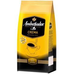 Кофе Ambassador в зернах 1000г пакет, "Crema" Фото