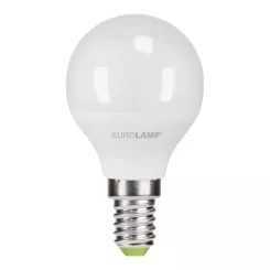 Лампочка Eurolamp LED G45 5W E14 3000K 220V Фото