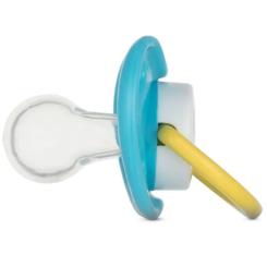 Пустышка Baboo Me To You 6+ мес. голубая Фото 1