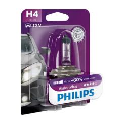 Автолампа Philips 12342VPB1 H4 Vision Plus 12V 60/55W Фото