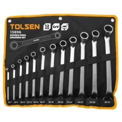 Ключ Tolsen накидных в чехле 12 шт Фото