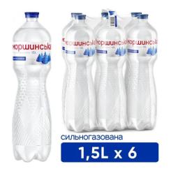 Минеральная вода Моршинська 1.5 газ пет Фото