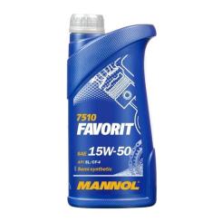 Моторное масло Mannol FAVORIT 1л 15W-50 Фото