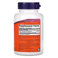 Аминокислота Now Foods DMAE (диметиламиноэтанол) 250мг, 100 вегетарианск Фото 1