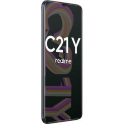 Мобильный телефон realme C21Y 4/64Gb NFC Cross Black Фото 6