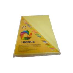 Бумага Romus A4 160 г/м2 100sh Yellow Фото