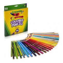 Карандаши цветные Crayola 50 шт Фото 1