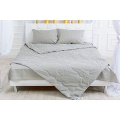 Одеяло MirSon шелковое Летнее 2364 Light Gray 220x240 Фото