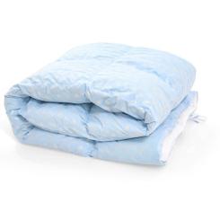 Одеяло MirSon пухова №1852 Bio-Blue 50% пух Зима 110x140 Фото