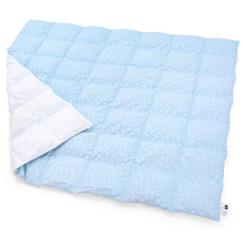 Одеяло MirSon пухова №1852 Bio-Blue 50% пух Зима 110x140 Фото 2