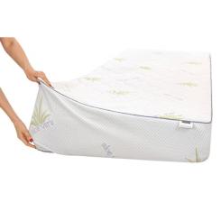 Наматрасник MirSon №1049 Alberto Тенсель (Modal) Aloe Vera 160х200 см Фото 7