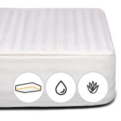 Наматрасник MirSon Royal Pearl Waterproof Aloe Vera 304/3 160x190 см Фото