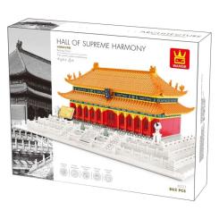 Конструктор Wange Запретный город , Пекин, Китай Фото