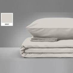Постельное белье MirSon Бязь Premium Light Gray 175х210 Фото