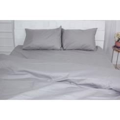 Постельное белье MirSon Бязь Premium Light Gray 175х210 Фото 2