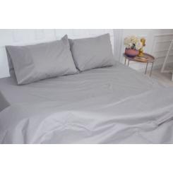 Постельное белье MirSon Бязь Premium Light Gray 175х210 Фото 3