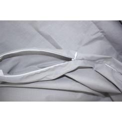Постельное белье MirSon Бязь Premium Light Gray 175х210 Фото 4