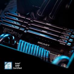 Модуль памяти для компьютера Kingston Fury (ex.HyperX) DDR5 32GB (2x16GB) 5600 MHz Beast AM5 Black Фото 5