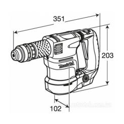 Отбойный молоток Makita HK1820 Фото 1