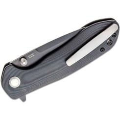 Нож CJRB Scoria Black Blade Фото 2