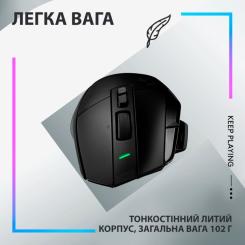 Мышка Logitech G502 X Lightspeed Wireless Black Фото 5