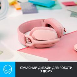 Наушники Logitech Zone Vibe 100 Wireless Rose Фото 1