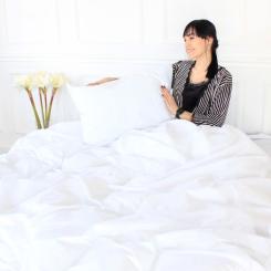 Постельное белье MirSon Ranforce Elite 11-2107 White 2х160х220 Фото 1